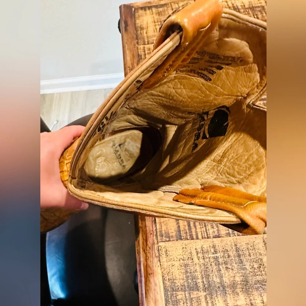 VINTAGE CUADRA MEXICO GATOR WESTERN BOOT MEN OR WOMEN!! Men size 7.5 women 8.5/9 - Picture 5 of 14